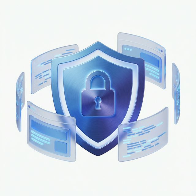 Web security illustration